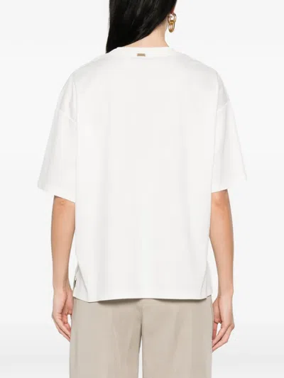 Herno Graphic T-shirt In Neutral