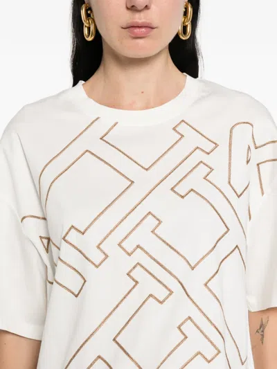 Herno Graphic T-shirt In Neutral