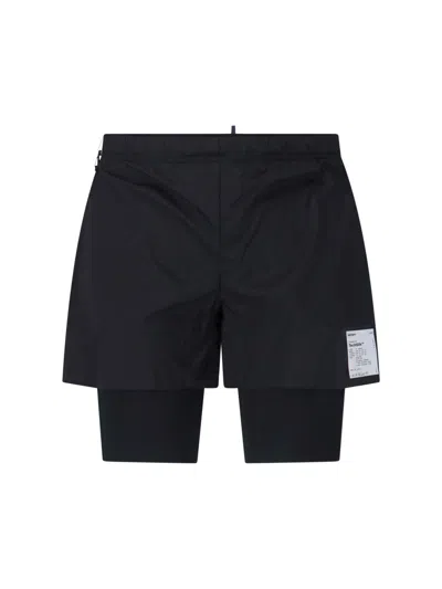 Satisfy Black Techsilk 8 Performance Shorts In Black