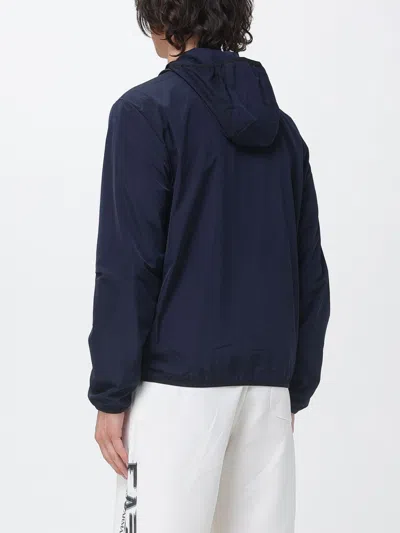Ea7 Jacket  Men Color Blue In Blue