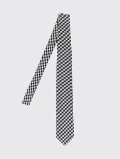 Tom Ford Silk Tie Regular Width Patterned Surface In Multi