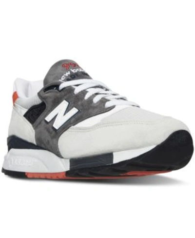 New Balance 998 Explore By Air Suede Sneakers In Grey/black