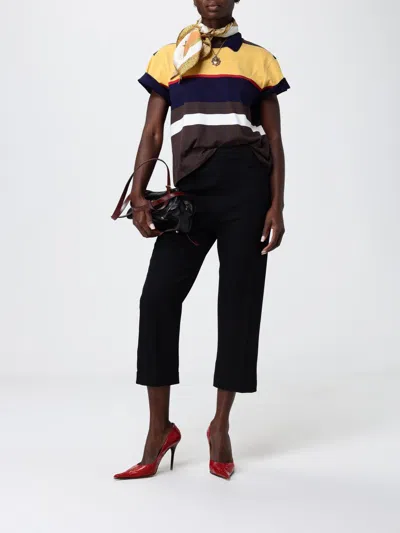 Versace Small Shoulder Bag Lamb And Calf Leather In Black