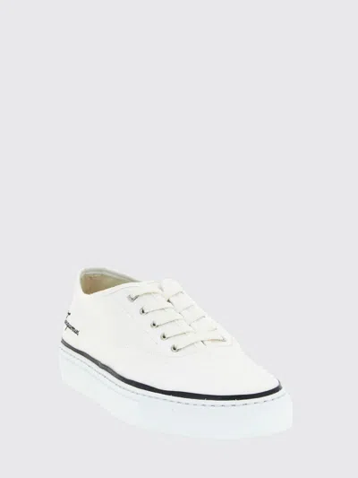 Jacquemus Les Fefe Low Top Sneakers Rubber Sole In White