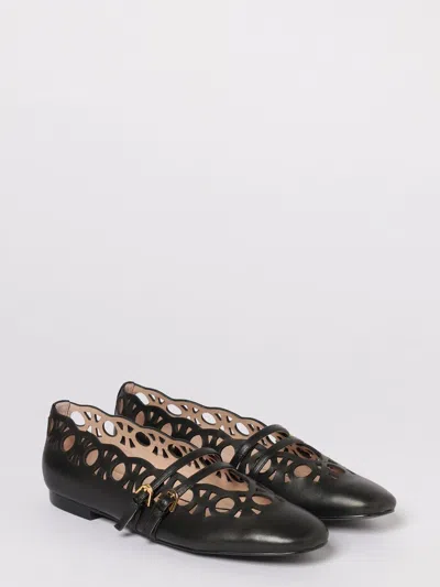 Coccinelle Risako Flat Pumps In Black