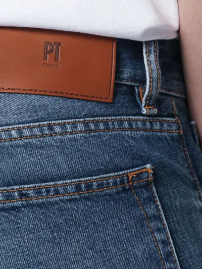 Pt Torino Belt Loop Jeans In Black