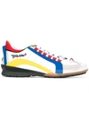 DSQUARED2 lace-up sneakers,CALFLEATHER70%