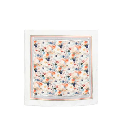 D'aniello Patterned Border Scarf In Pattern