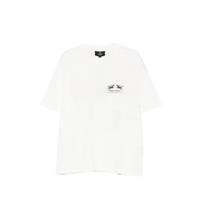Represent 24 Hour Service Graphic T-shirt In White