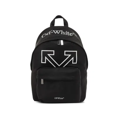 Off-white Arrow-graphic Backpack In Black