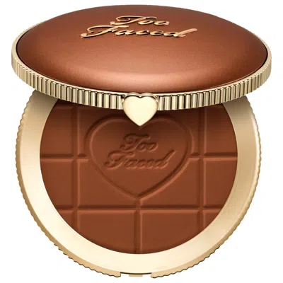Too Faced Chocolate Soleil Matte Blurring Bronzer In Brown
