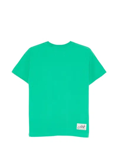 Andersson Bell Logo-patch T-shirt In Green