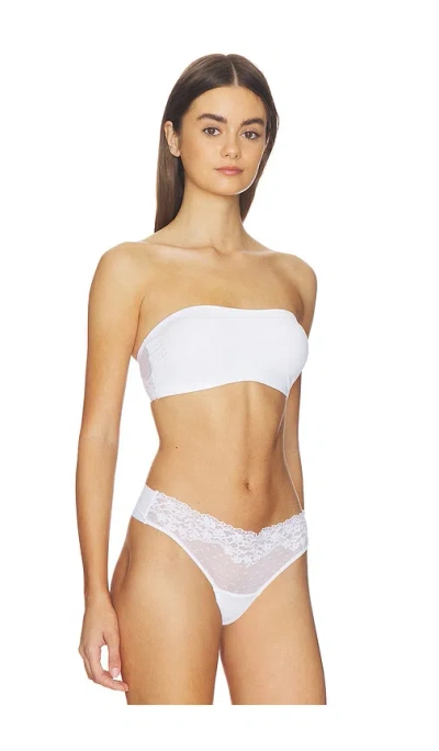 Commando Double Take Lace Bandeau In White