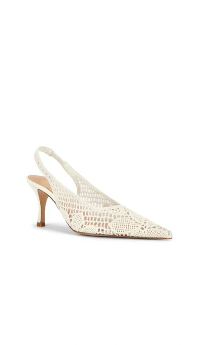 Raye Maia Slingback Pump In White