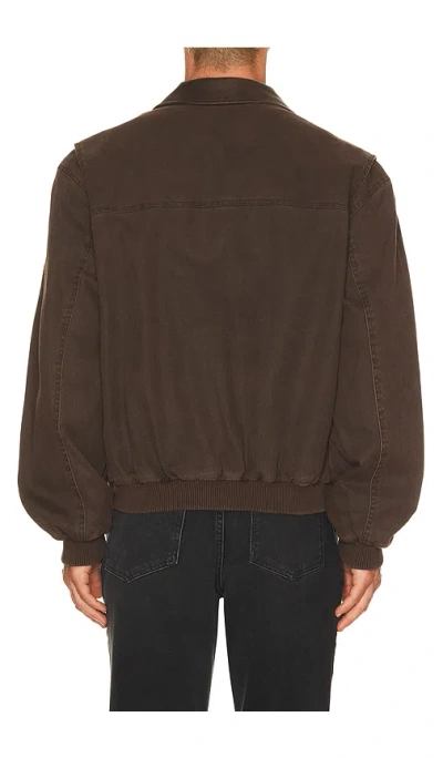 Represent Roscoe Bomber Jacket In Brown