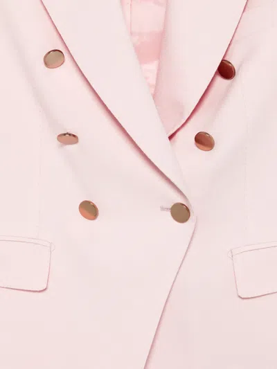 Tagliatore Double-breasted Tailoring In Pink