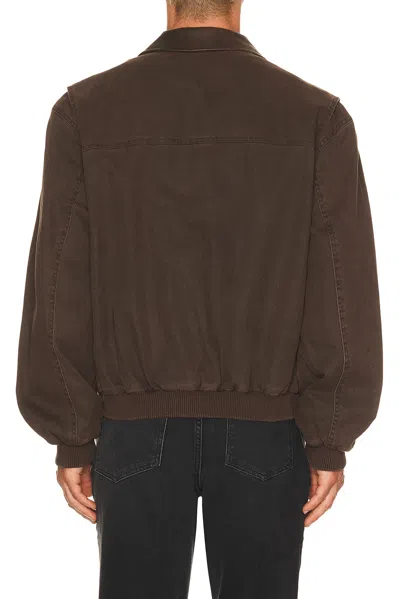 Represent Roscoe Bomber Jacket In Brown