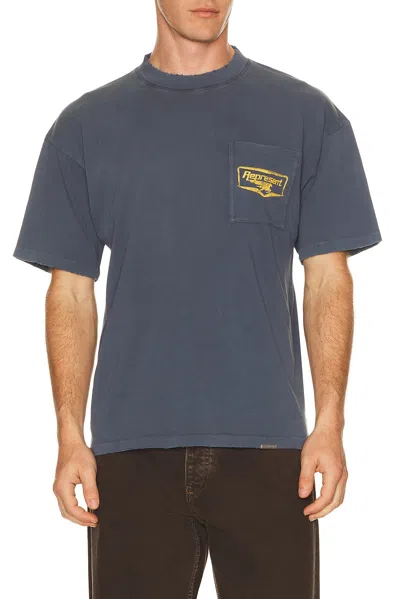 Represent Nothing Faster Tee In Blue