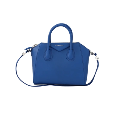 Givenchy Small Antigona Bag In Indigo