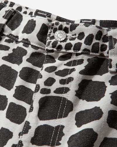 Stussy Patterned Shorts In Black