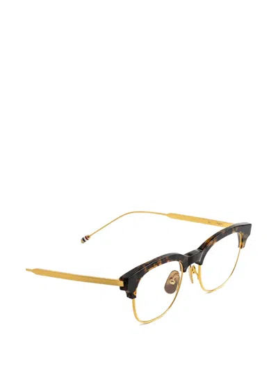 Thom Browne Tortoiseshell-pattern Glasses In Pattern