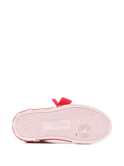 Off-white Kids White Vulcanized Low Leather Sneakers In White