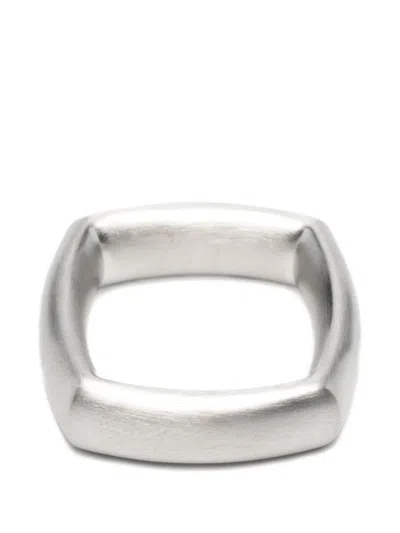 Tom Wood Frame Ring In Silver