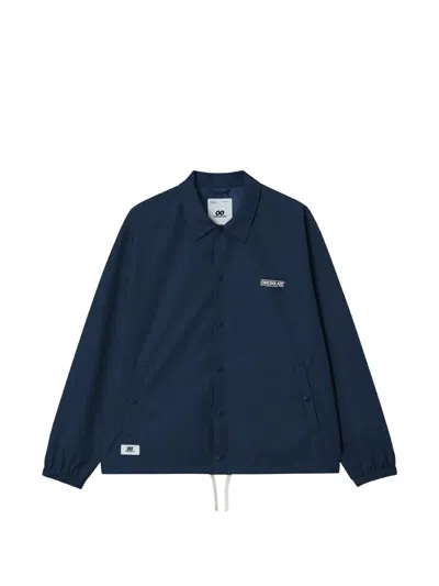 Chocoolate Collared Jacket In Blue