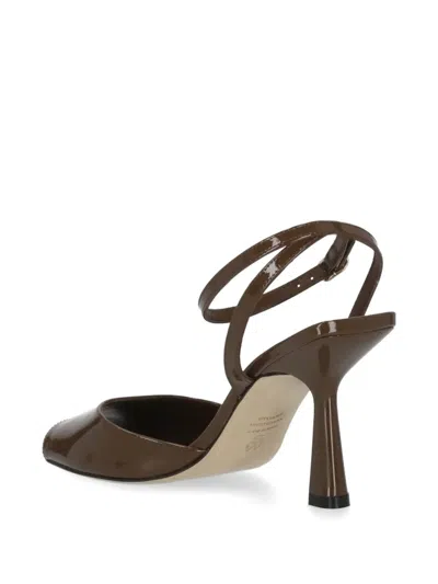 Stuart Weitzman Val Ankle-strap Heeled Pumps In Multi