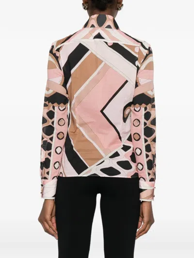 Pucci Print Shirt In Multi