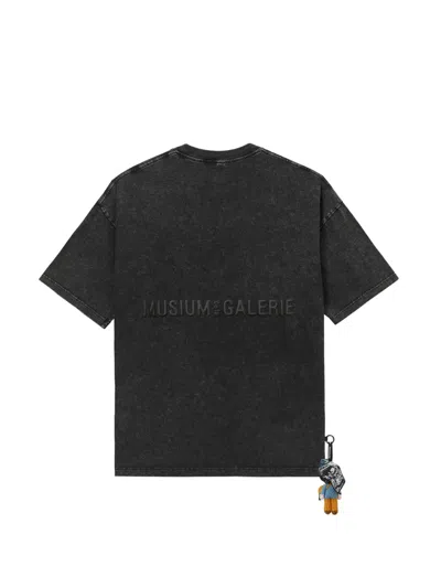 Musium Div. Embossed-detail T-shirt In Black