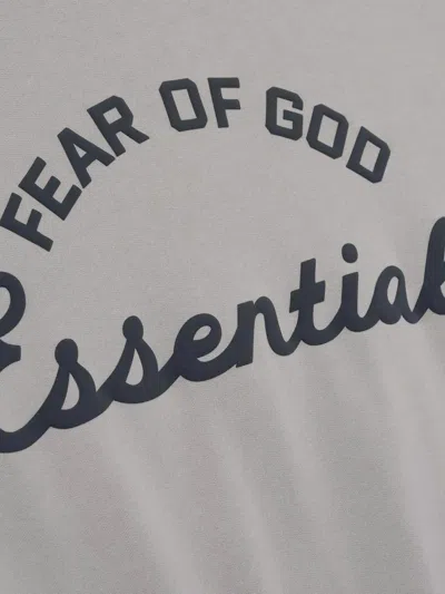 Essentials Logo Sweatshirt In Neutral