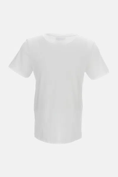 Maison Kitsuné Fox Head-patch T-shirt In White