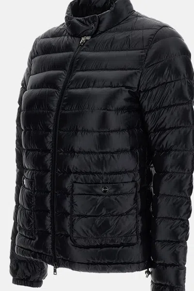 Herno Short Down Jacket With Pockets In Gold