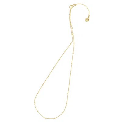 Dower & Hall Adjustable Dotty Chain In Purple
