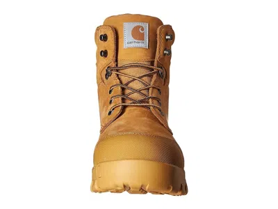 Carhartt 6 Rugged Flex Waterproof Comp Toe Work Boots In Brown