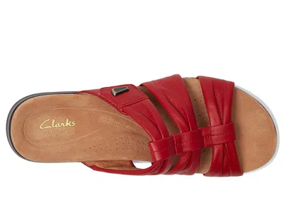 Clarks Kitly Slide In Red