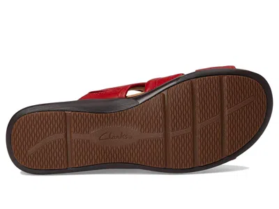 Clarks Kitly Slide In Red
