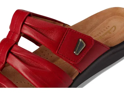 Clarks Kitly Slide In Red