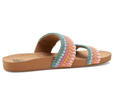 Reef Banded Horizon Sandal In Orange