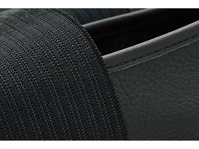 Camper Right Nina Leather Ballerina Flat In Black