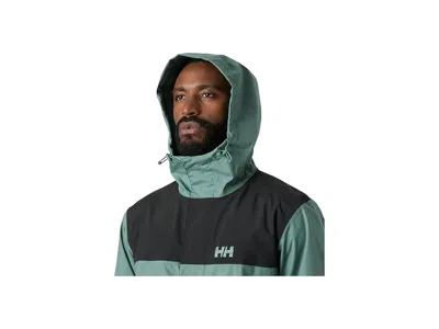 Helly Hansen Rain Jacket In Green