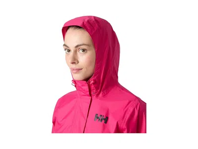 Helly Hansen Rain Jacket In Red
