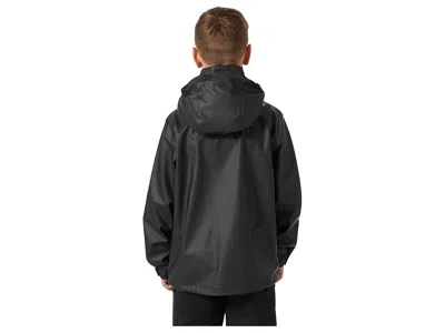 Helly Hansen Moss Jacket (big Kid) Kid's Coat Black : 14 Big Kid, Polyester In Black