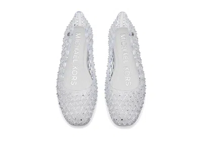 Michael Michael Kors Pixie Jelly Ballet In Transparent