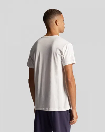 Lyle & Scott Mens Basic 3 Pack T-shirt In Black