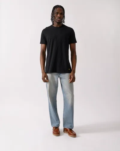 Lyle & Scott Mens Basic 3 Pack T-shirt In Black