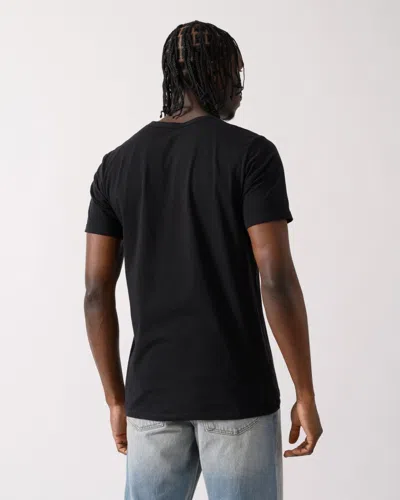 Lyle & Scott Mens Basic 3 Pack T-shirt In Black