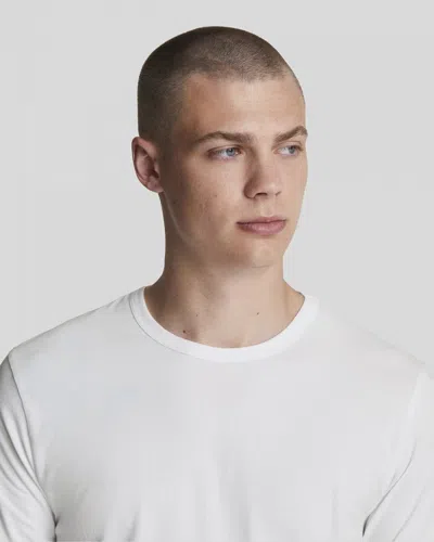 Lyle & Scott Mens Basic 3 Pack T-shirts In White