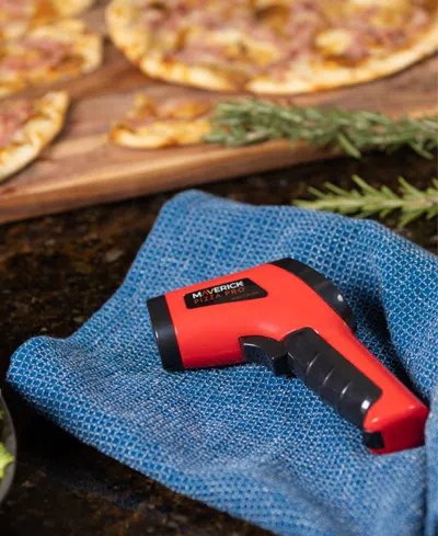 Maverick Infrared Bbq Surface Thermometer In Red